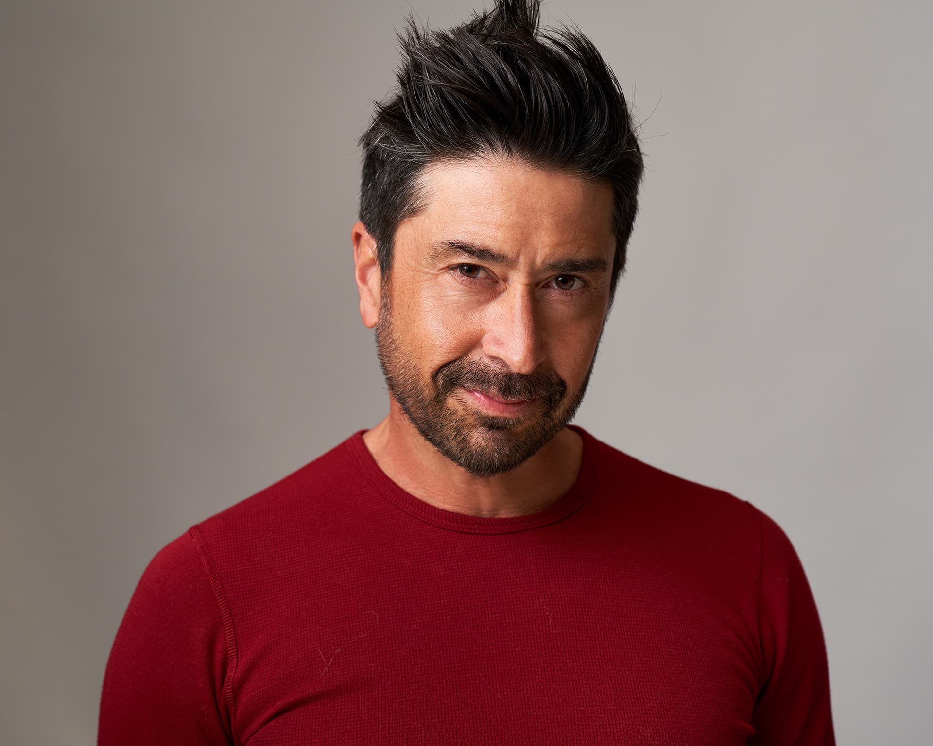Patrick Pedraza commercial headshot - warm expression