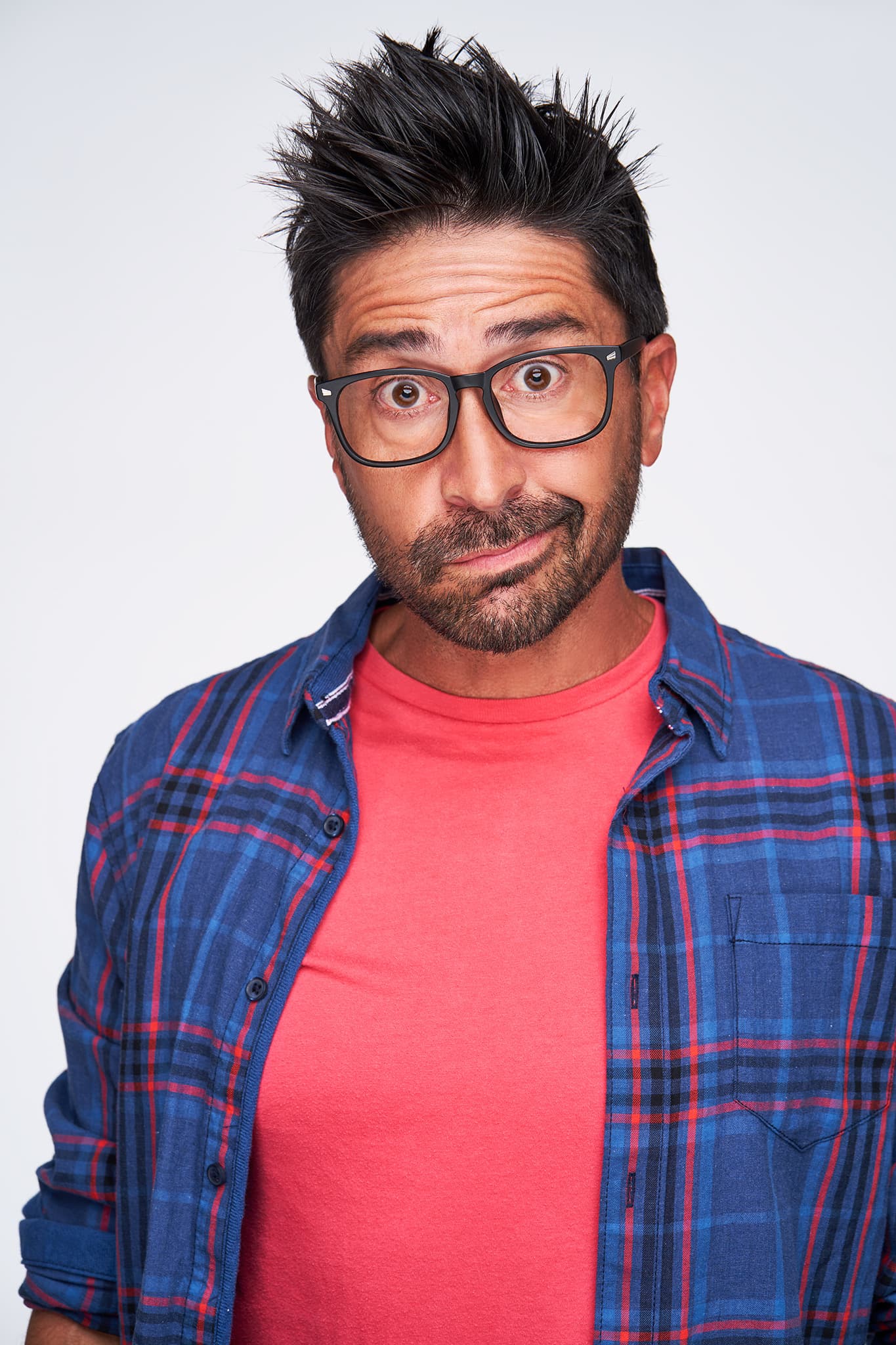 Patrick Pedraza dramatic headshot - professional actor portrait