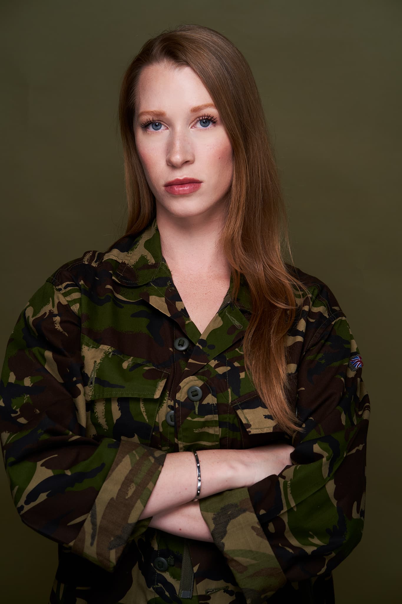 Rowena Whitson creative model portrait - artistic studio session