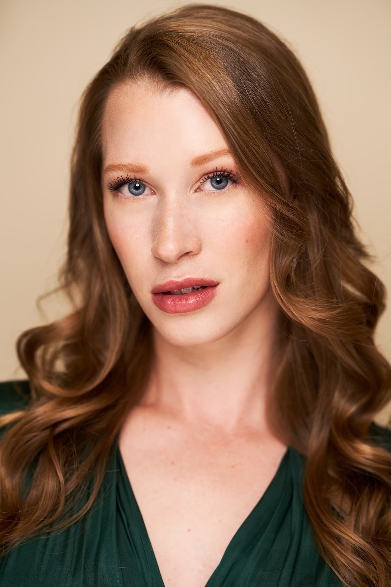 Rowena Whitson editorial portrait - actress and model dual portfolio