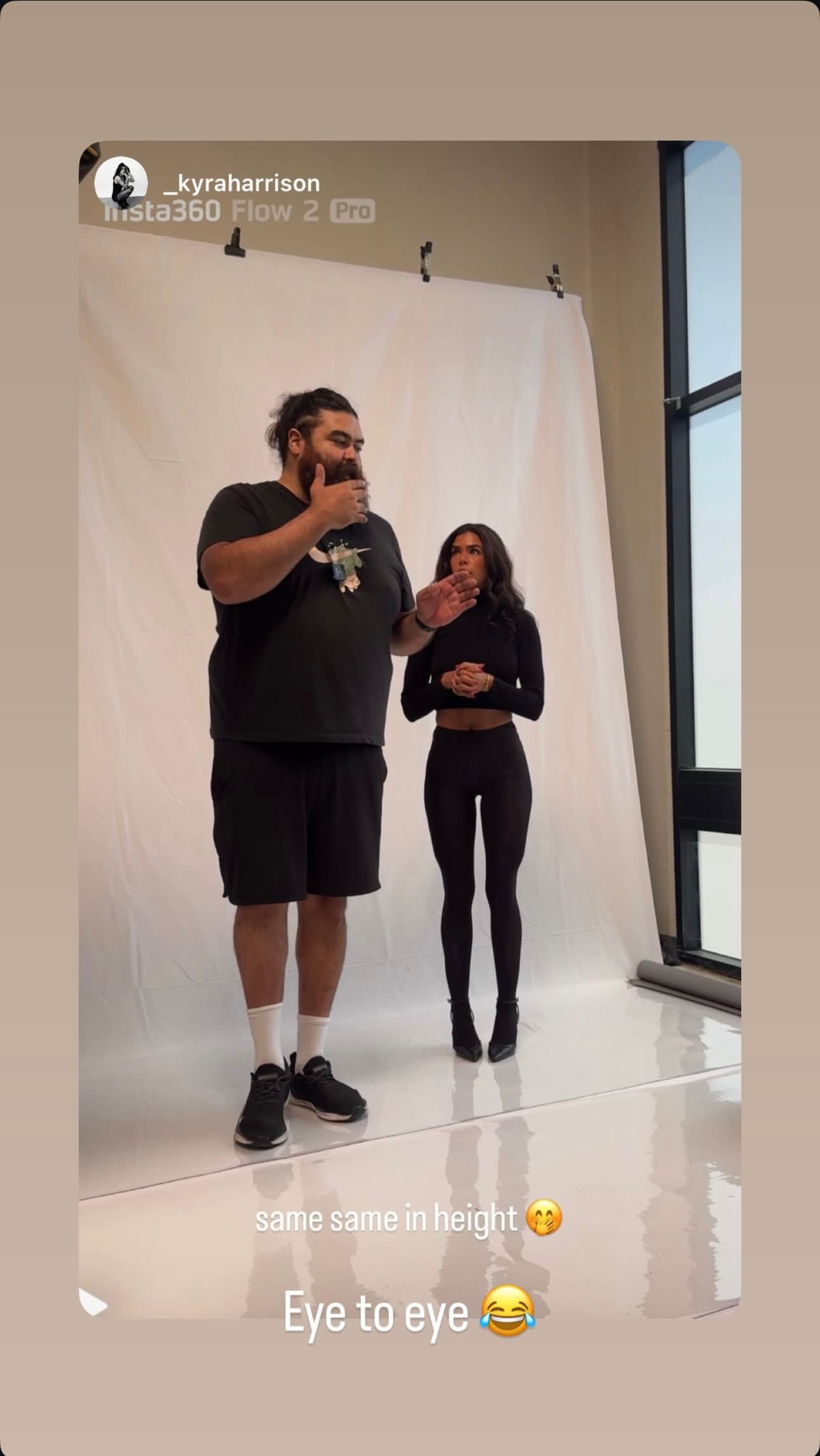 Jose Lara working in his photography studio