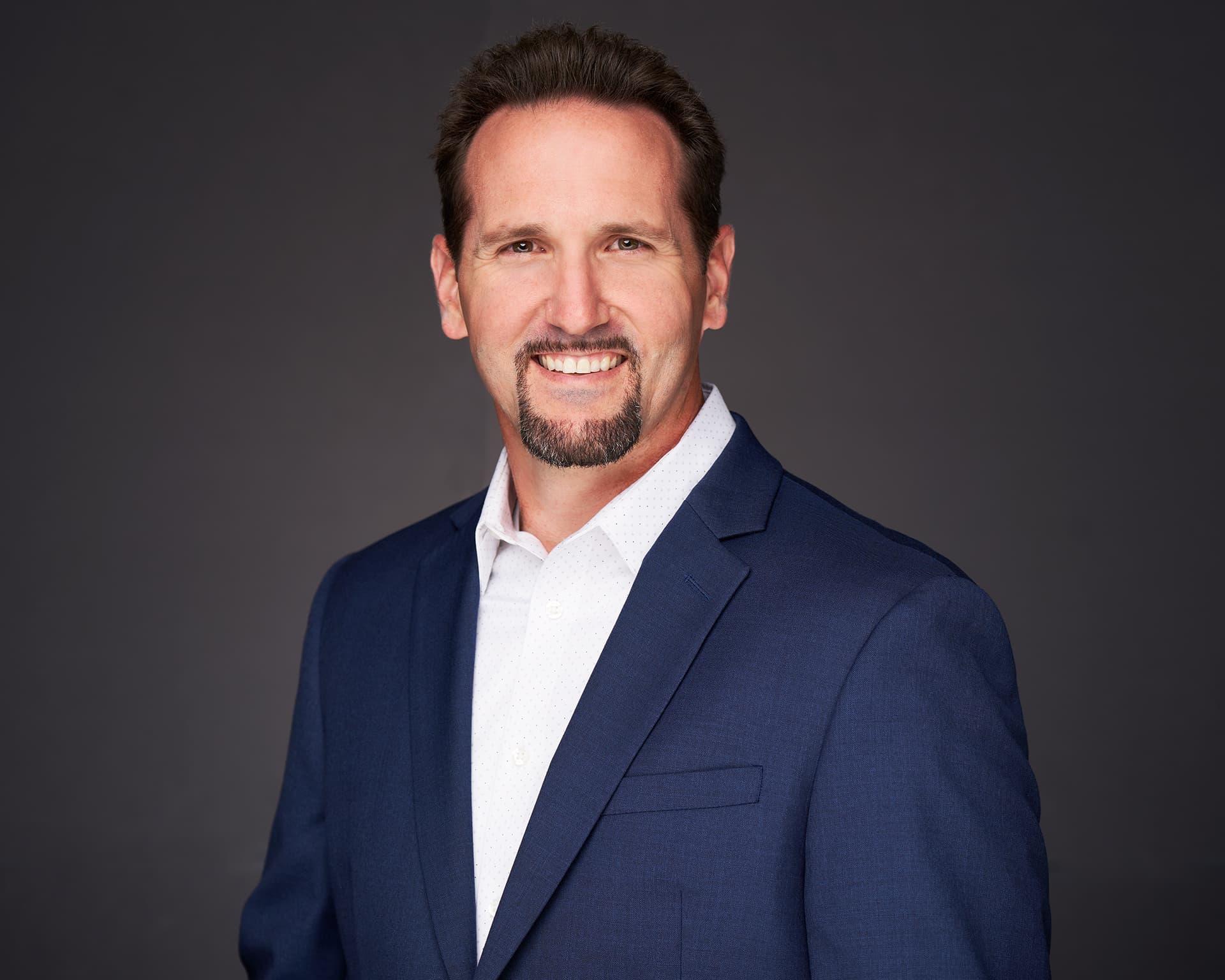 LinkedIn headshot for financial advisor