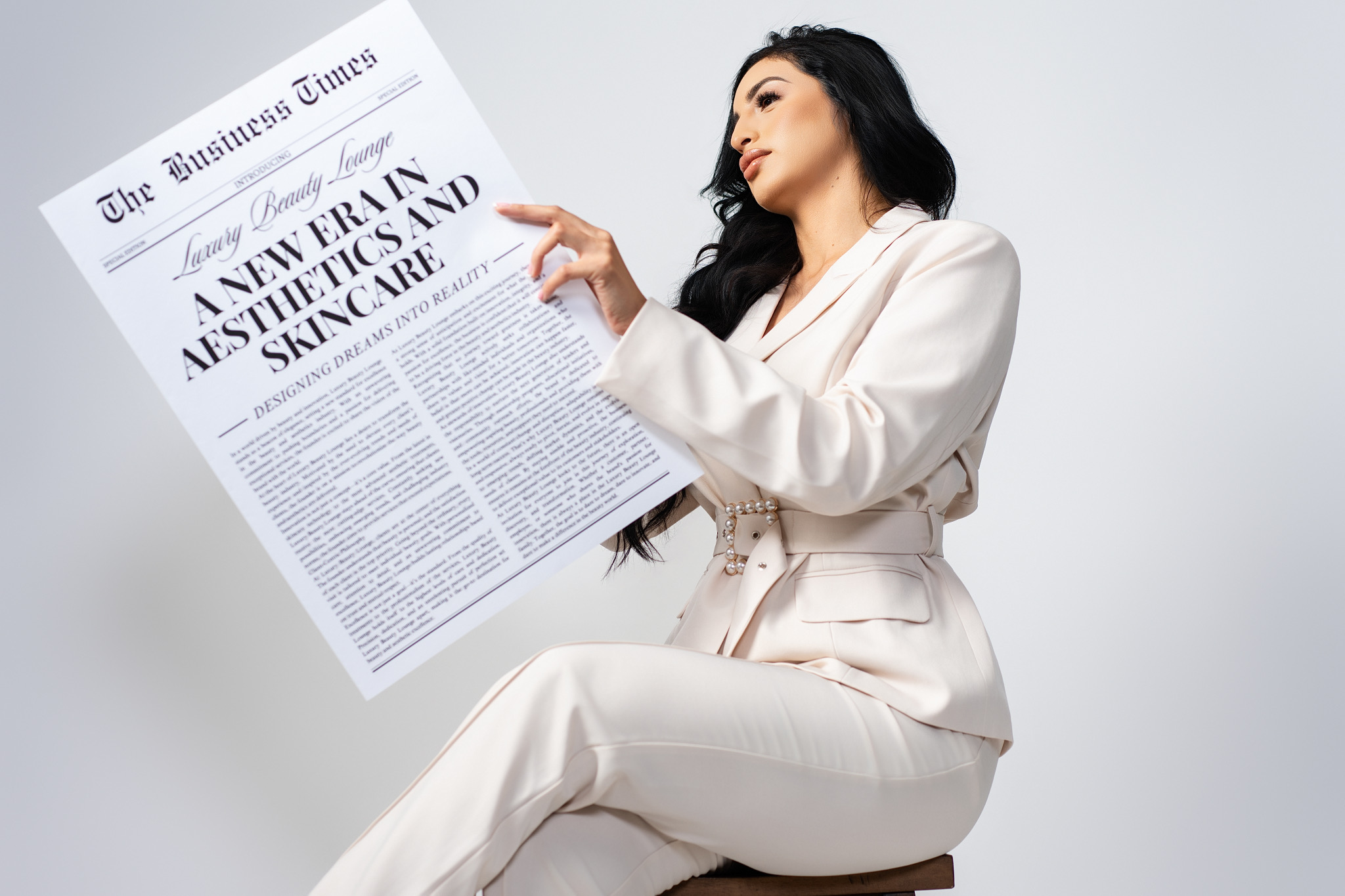 Zitlaly esthetician personal brand - creative session